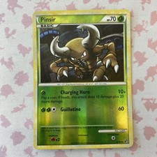 Pokemon TCG Pinsir 32/90 Undaunted Set Reverse Holo Uncommon