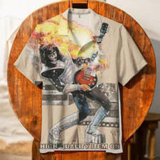 KISS Band Sock Me Short Sleeve Hawaiian Shirt, Casual Shirt For Men