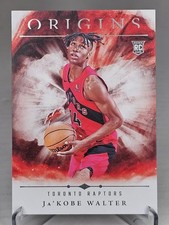2024-2025 Panini Origins Jakobe Walter RC #90 Raptors Rookie 
