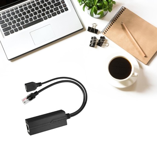Small POE Splitter 48V To 5V USB PoE Separator For Portable Device Charging - Afbeelding 2 van 8