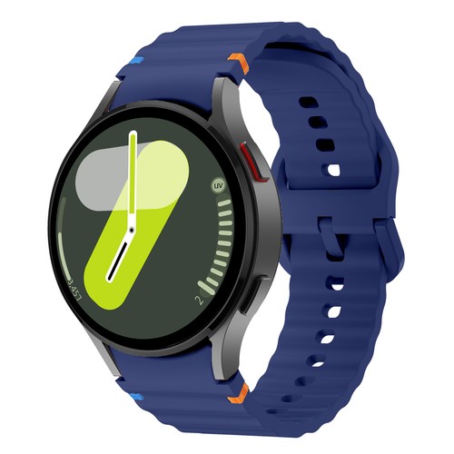 For Samsung Watch 4 5 6 7 FE 40/44mm Silicone Sport Watch Band Strap Adjustable - Picture 8 of 22