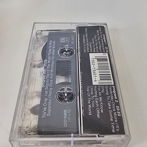 Carpenters The Singles 1969 1973 cassette cassette Greatest Hits CS-3601 A&M Records - Photo 6/8