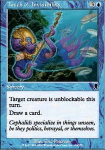 1x Touch of Invisibility NM-Mint, English - Odyssey MTG