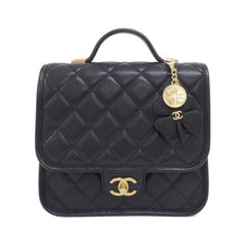 Chanel As5715 Caviar Skin Backpack Women Black One Size