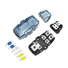 RECOIL ZDFGK 2 Way Mini-ANL Fuse Distribution Combo Blocks for Dual Amplifiers