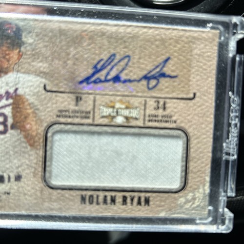 Nolan Ryan PSA DNA Autograph Major League Signed Baseball HOF 99 + Signed Card ! - Picture 8 of 8