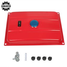 Universal 6.6 Gallon Secondary Fuel Tank Generator Petcock Filter Gauge Cap