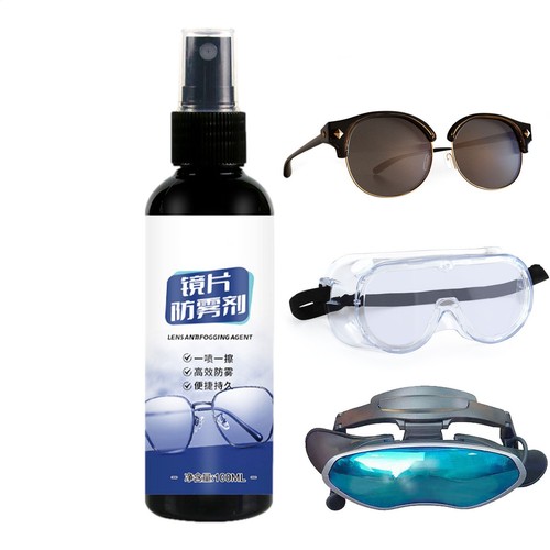 Agente antiniebla 100 ml para gafas de natación lente de vidrio máscara de buceo coche spray anti niebla - Imagen 8 de 9