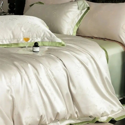 Lyocell Eucalyptus FiberSilky SkinCool Black/Gold Luxury BeddingSet Duvet Cover - Picture 7 of 28