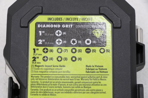 RYOBI Diamond Grit Impact Driving Set (47-Piece) *READ* - Picture 11 of 13