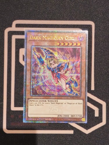 RA03-DE123 Dunkles Magier Mädchen Quarter Century Secret Rare Yu-Gi-Oh! - Bild 1 von 1