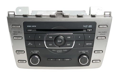 2009-10 Mazda 6 AM FM Radio 6 Disc CD Player MP3 Satellite Ready GS3N669RXD - Picture 1 of 5