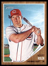 2011 Topps Heritage #205 Scott Rolen