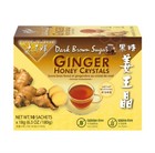 Brown Suger Ginger Tea Instant Ginger Honey Crystals, 10 Sachets-Prince of Peace