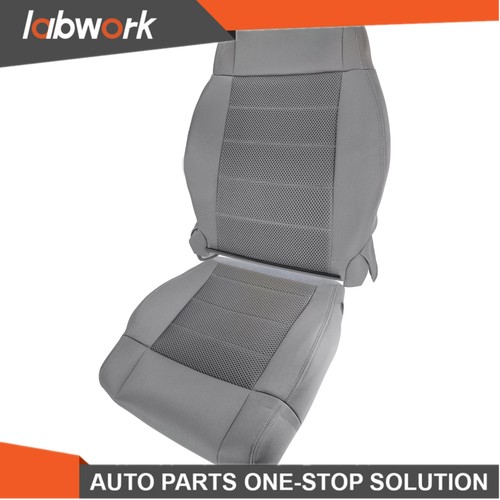 Labwork Driver Passenger Back Bottom Seat Covers For Jeep Wrangler 2007-2012 - Picture 8 of 15