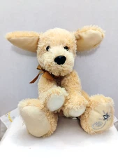 Russ Berrie Shining Stars Yellow Lab Plush 8 In Dog Puppy Floppy Stuffed Animal