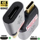 USB-C Adapter Stecker auf HDMI Buchse 4K TV für Sony, Universell, Xiaomi Handy