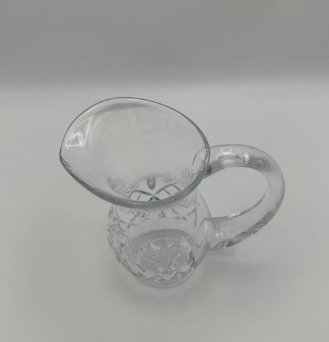 SIGNED WATERFORD CRYSTAL ARAGLIN FOOTED CREAMER & OPEN SUGAR - Picture 5 of 13