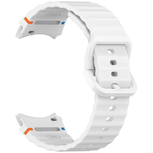Cinturino orologio in silicone linea modello ondulato parte per Samsung Galaxy Watch 7 - Foto 5 di 84