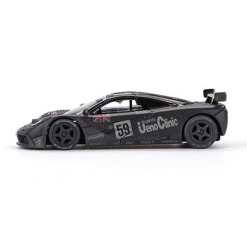 MINI GT MCLAREN F1 GTR #59 1955 LE MANS WINNER 1/64 MATTE BLACK MGT00870 - Picture 3 of 4