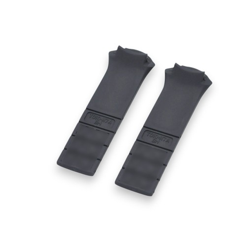17mm Black Rubber Strap For Tissot T-Tracx T010417A - T010.417.17.031.02 - Picture 3 of 7