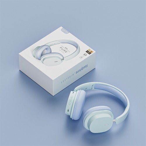 Wireless Bluetooth-Compatible 5.0 Headset Over-Ear Physical Noise Canceling - Picture 2 of 27
