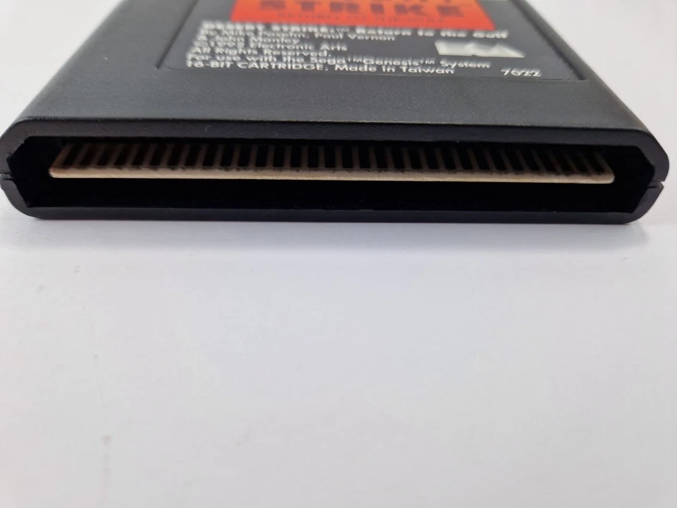 Desert Strike Sega Mega Drive 1992 CIB – Rare Portuguese Manual Ecofilmes - Image 4 of 4