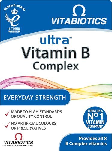Vitabiotics Ultra Vitamin B Complex Tablets - 60 Count BB:12/26 - Picture 5 of 12