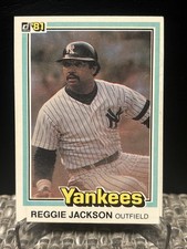 1981 Donruss - Reggie Jackson #468