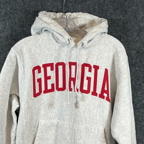 Georgia Bulldogs X Champion Reverse Weave Hooded Sweatshirt | LS | Grau | Größe S - Bild 5 von 13