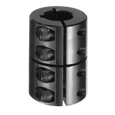 Shaft Coupling, 3/4" to 3/4" Bore 1-1/2" OD 2-1/4" l Rigid Coupling Set Screw