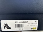 Naturalizer Women’s Etta Faux Suede Caged Strappy Heels. Black. Size 9. New. — photo 8