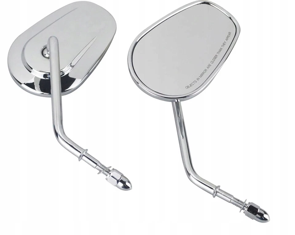 Paire de rétroviseurs pour HARLEY Touring SPORTSTER DYNA Softail Road Electra... - Photo 1/3