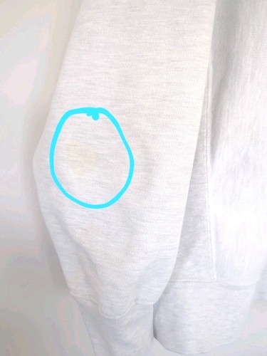 2000's Champion Original Reverse Weave Cotton/Poly Applique Sweatshirt XL - Picture 6 of 7