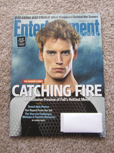 Entertainment Weekly Hunger Games Finnick Odair Sam Clafin, October 2013 - Picture 1 of 4