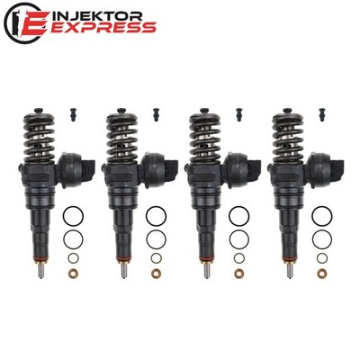 4x 0414720312 038130073BQ Bosch Pumpe Düse für Audi VW Seat Skoda 2.0 TDI