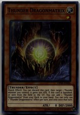Thunder Dragonmatrix Super Rare OTS Tournament Pack 9 OP09-EN006 LP
