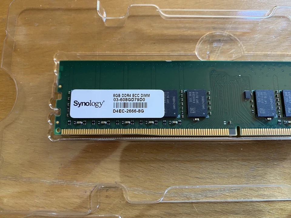 kit of 2 Synology D4EC-2666-8G Memory RAM 8GB DDR4 2666 ECC DIMM pulled when new - Image 3 of 3