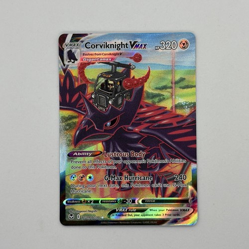 Corviknight VMAX - TG19/TG30 - Pokemon Silberner Sturm Trainer Galerie Karte NM