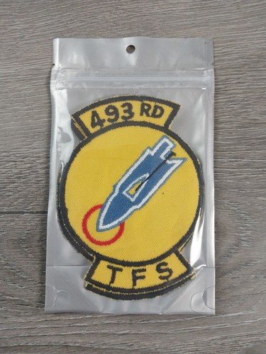 USAF 493rd TACTICAL FIGHTER SQUADRON PATCH - Picture 3 of 3
