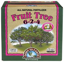 Down To Earth All Natural Fertilizers Organic Fruit Tree Mix 6-2-4 15lb