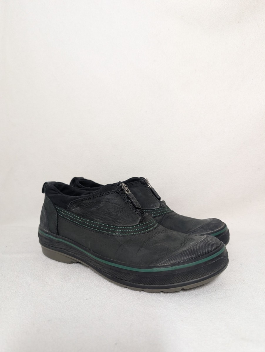【美品】Clarks LUGGER BLK SMOOTH LEATHER 27 Clarks Outdoor Muckers Ruck Ridge Leather Waterproof Shoes Black