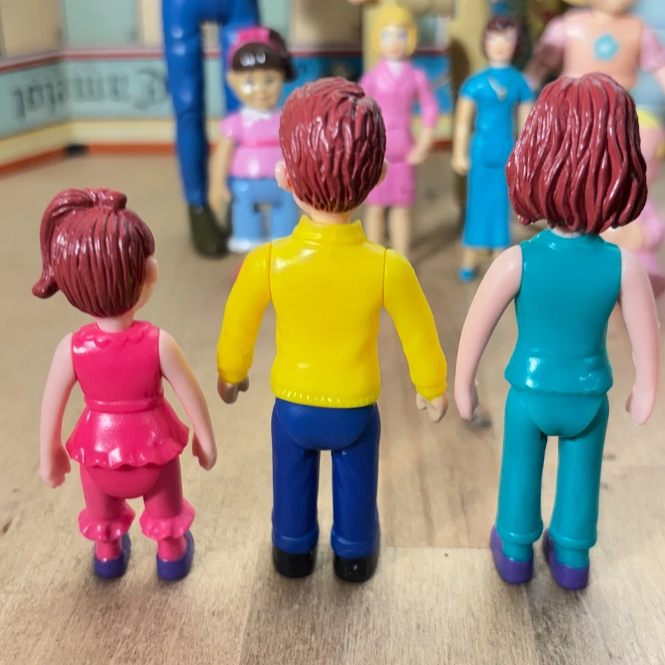 批量 13 件老式娃娃 Fisher Price 爱家庭和其他 — 第 4/4 张图片