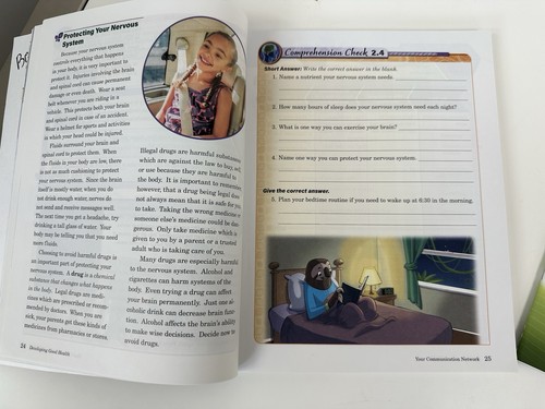 Abeka 4th Grade Developing Good Health Fourth Edition 2023 Set M - Picture 3 of 9
