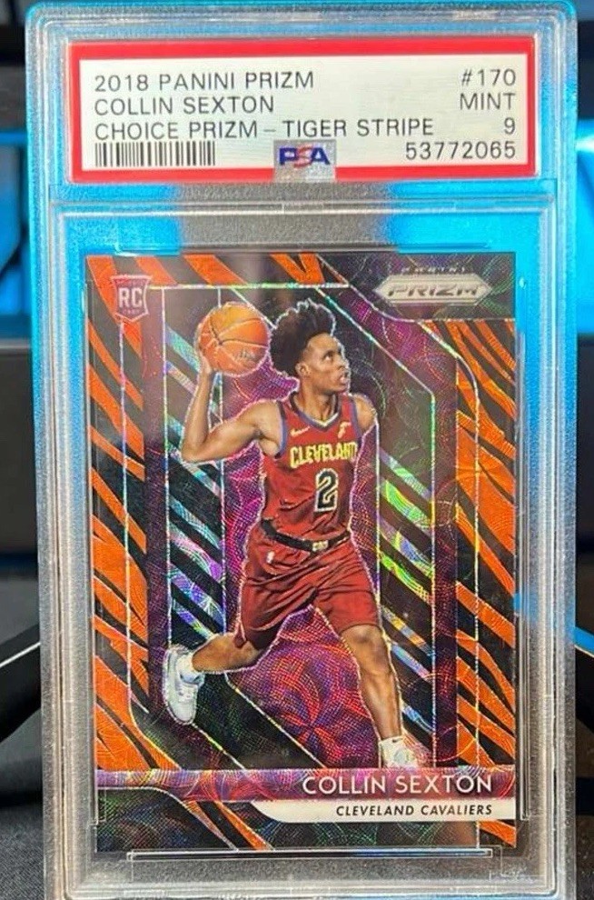 2018 Panini Prizm Collin Sexton Choice Prizm - TIGER STRIPE