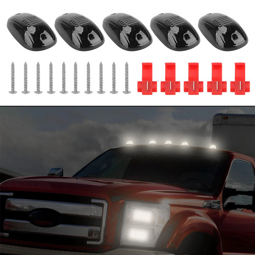 5X Auto LED Blinker Dachbeleuchtung Dach Lampen Leuchten Für LKW KFZ Cab 12V/24V - Bild 15 von 22