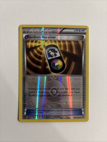 Random Receiver 109/124 Fates Collide Reverse Holo - Picture 1 of 2