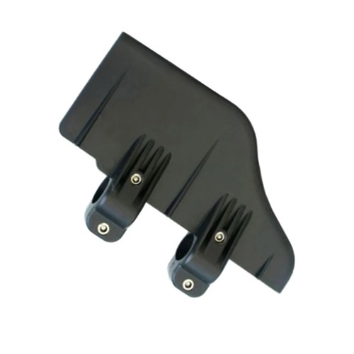 Rudder Clamp On Boat Rudder Fits 1.125" Trolling Motor Shaft. Kayak Trolling - Picture 5 of 7