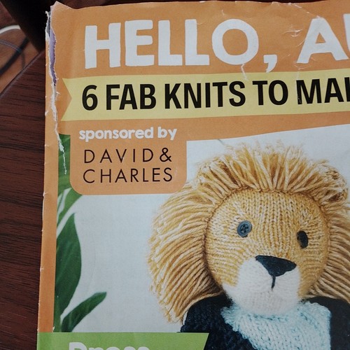 lion toy knitting pattern booklet etc - Picture 2 of 2