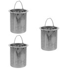  3 Pack Metal Teapot Infuser Insert Spice for Cooking with Strainer
